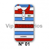 Capa Case Para Iphone 4 e 4s - LACOSTE N 01