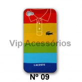 Capa Case Para Iphone 4 e 4s - LACOSTE N 09
