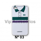 Capa Case Para Iphone 4 e 4s - LACOSTE N 03