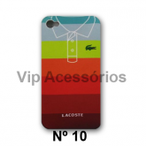 Capa Case Para Iphone 4 e 4s - LACOSTE N 10