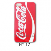 Capa Case Para Iphone 4 e 4s - Coca Cola N 17