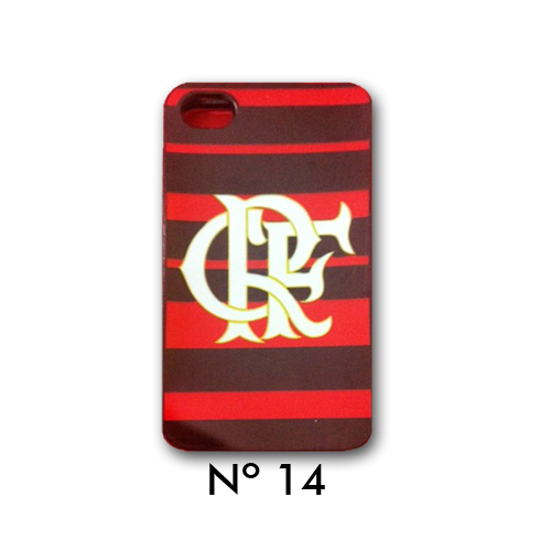 Capa Case Para Iphone 4 e 4s - Flamengo N 14