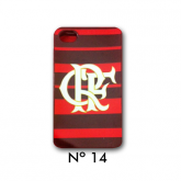 Capa Case Para Iphone 4 e 4s - Flamengo N 14