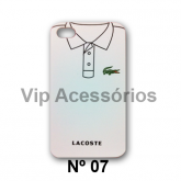 Capa Case Para Iphone 4 e 4s - LACOSTE N 07